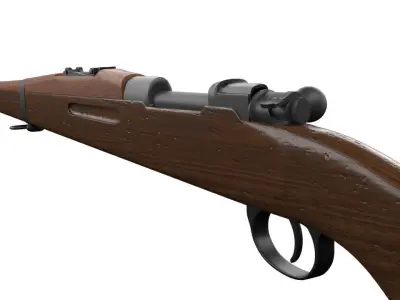 BRNO rifle 3D model