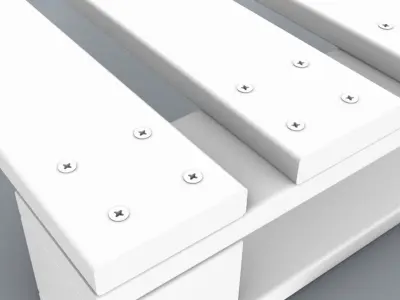 PM Oil Barrel and Wooden Pallet Set 3D print model