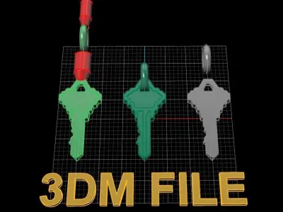 Key Pendant Style 3 3D print model
