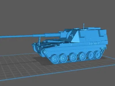 FIRTINA HOWITZER OBUS 3D print model