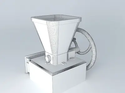 Hand Coffee Grinder Free 3D model