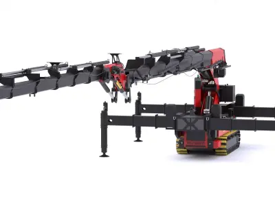 Palfinger PCC 57002 Crawler Crane 3D model