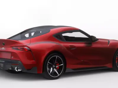 Toyota Supra GR 2020 3D model