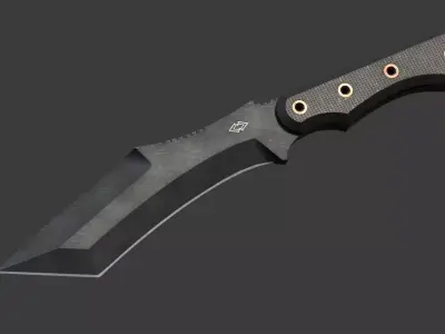 Knife-Kurki Low-poly 3D model purchase