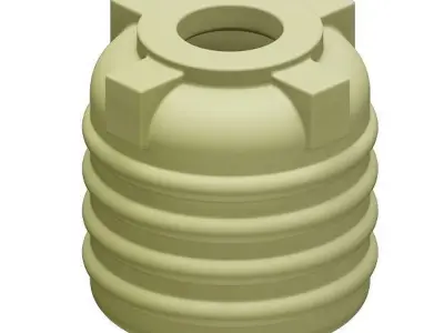 Plastic Storage Tank 3D model