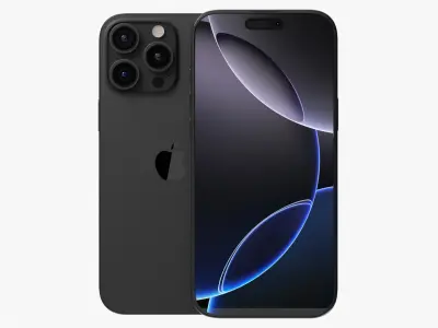 Apple iPhone 16 Pro Max 3D model