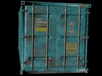 Rusty Container   3D model