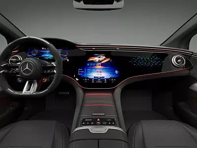 2023 Mercedes-AMG EQE 53 3D model