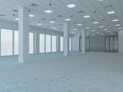 Loft Office interior 6 3D model
