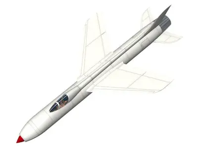 Supermarine type553 3D model