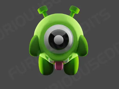 Alien 3D model 22