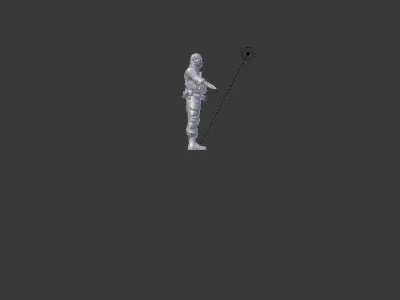 miltery soldury 3D model