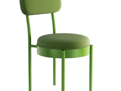 Tambor Chair Brown 3D model