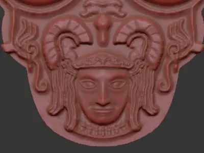 Carthaginian armor 3D model