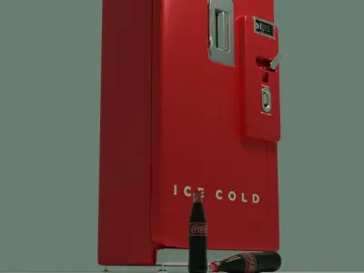 Vendo V-39 vending machine 3D model