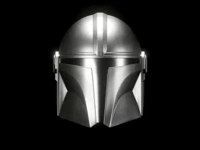 The Mandalorian Helmet 3D model purchase