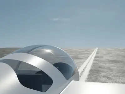 Glider  3D model