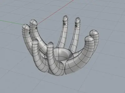 A package of ring heads engagement anniversary prong printable 3D print model