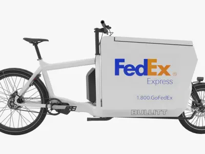  FedEx Cargo Bike 3D model