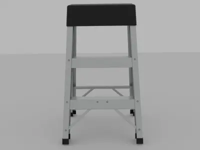 Step Ladder Low-poly 3D model order