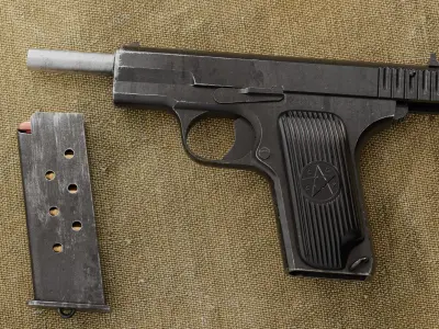 TT-33 Tokarev Low-poly 3D model