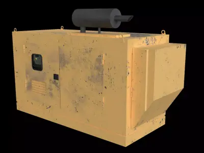 Generator Industrial Free low-poly 3D model