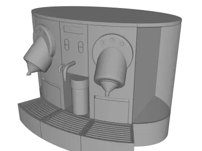 Gemini CS 220 Pro Coffee Machine Nespresso Professional 3D model