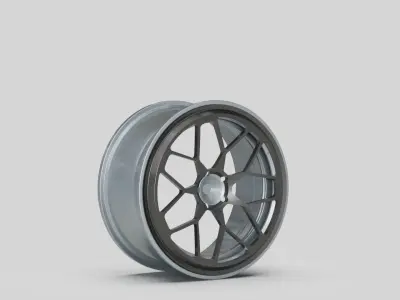 rims STL wheel tuning garage Bumper 3D model