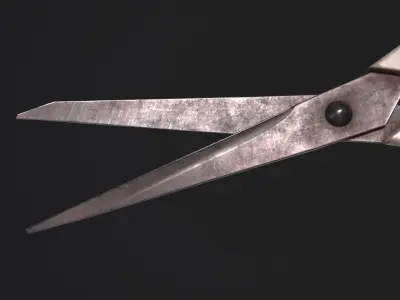 Scissors Vol2 Low-poly 3D model