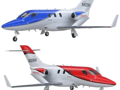Hondajet airplane 3D model