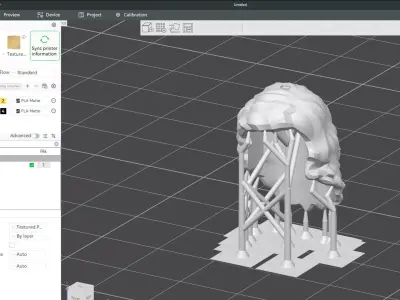 Custom3Dprint Minifigure Accessory - Minifigure Hair S2 - 117 3D print model
