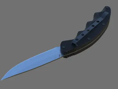 Knife 3D model 23