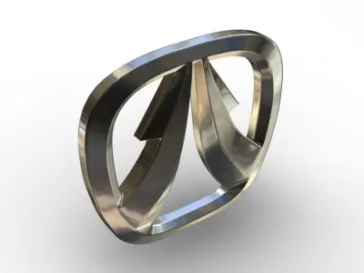 weiwang logo 3D model