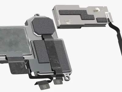 Apple IPhone 17 Pro Camera Unit 3D model