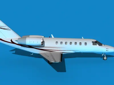 Cessna C528 Citation CJ3 V04 3D model