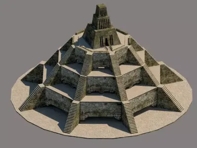 Yavin temple 3D model