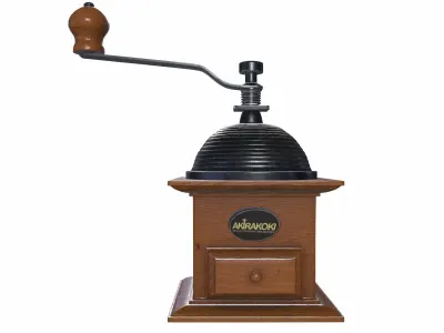 hand mill 3D model