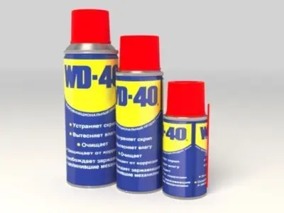  Universal grease WD-40 anti-corrosion 3D model