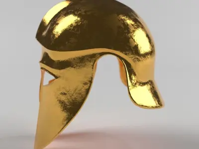 Greek Helmet 3D model