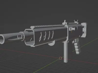 The Stout Rifle - Creator Kit 3D model