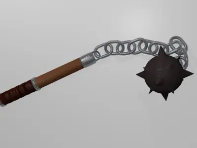 Flail Mace 3D model