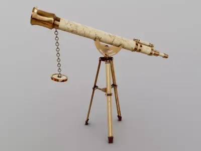 Telescope 3D model