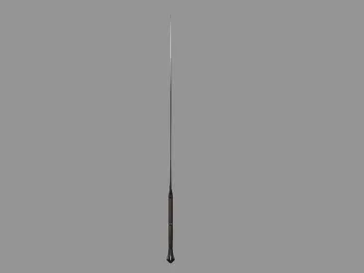 Sword Low-poly 3D model 25