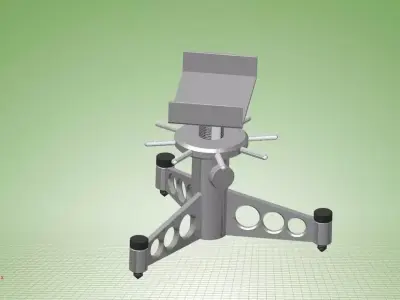 Bench Rest Stand 1 Free 3D model