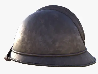 M15 Adrian Helmet Low-poly 3D model