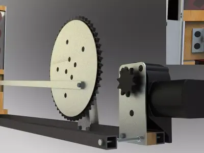 Electromechanical can crusher Free 3D model