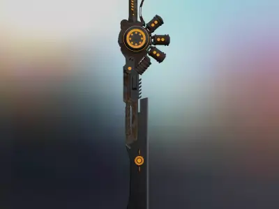 Blade Steampunk 3D model