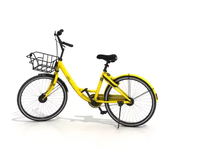 ofo sharing bicycles 3D model