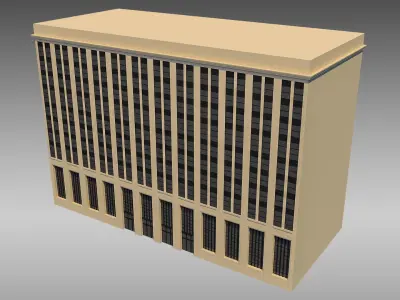 Commercial Building 007 3D model