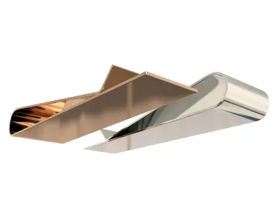 Money Clip Low-poly 3D model